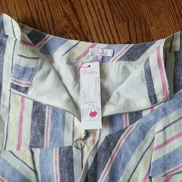 NWT Parker linen skirt - Picture 3 of 8